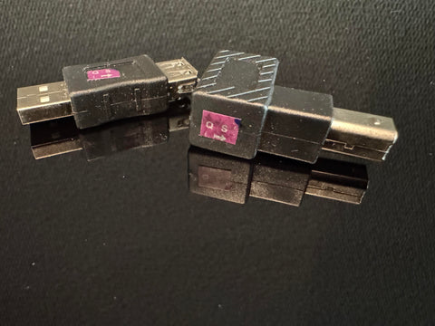 QSA USB Jitter Adapter Set - Violet